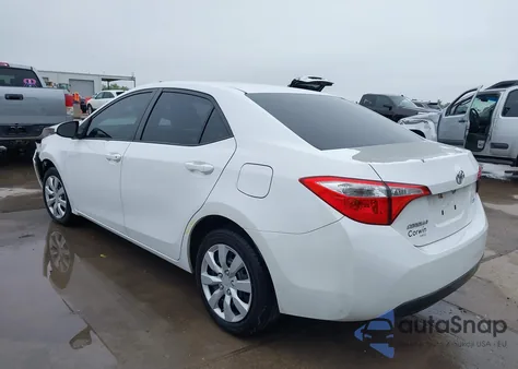 2014 Toyota Corolla L/Le/Le Pls/Prm/S/S Pls from USA, damaged, VIN 5YFBURHE9EP168296